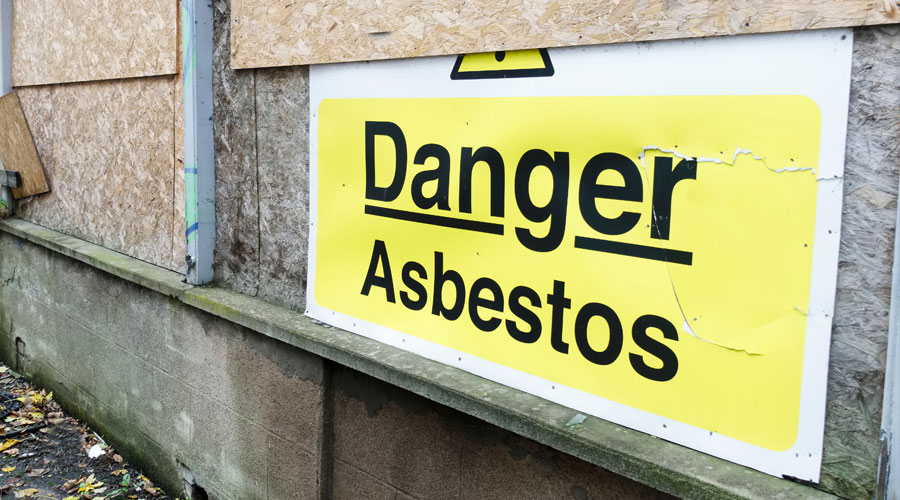 Danger Asbestos Sign