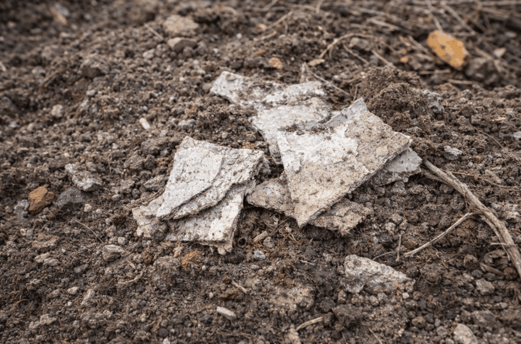 asbestos in soil
