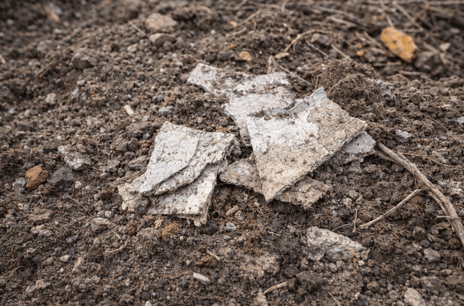 asbestos in soil