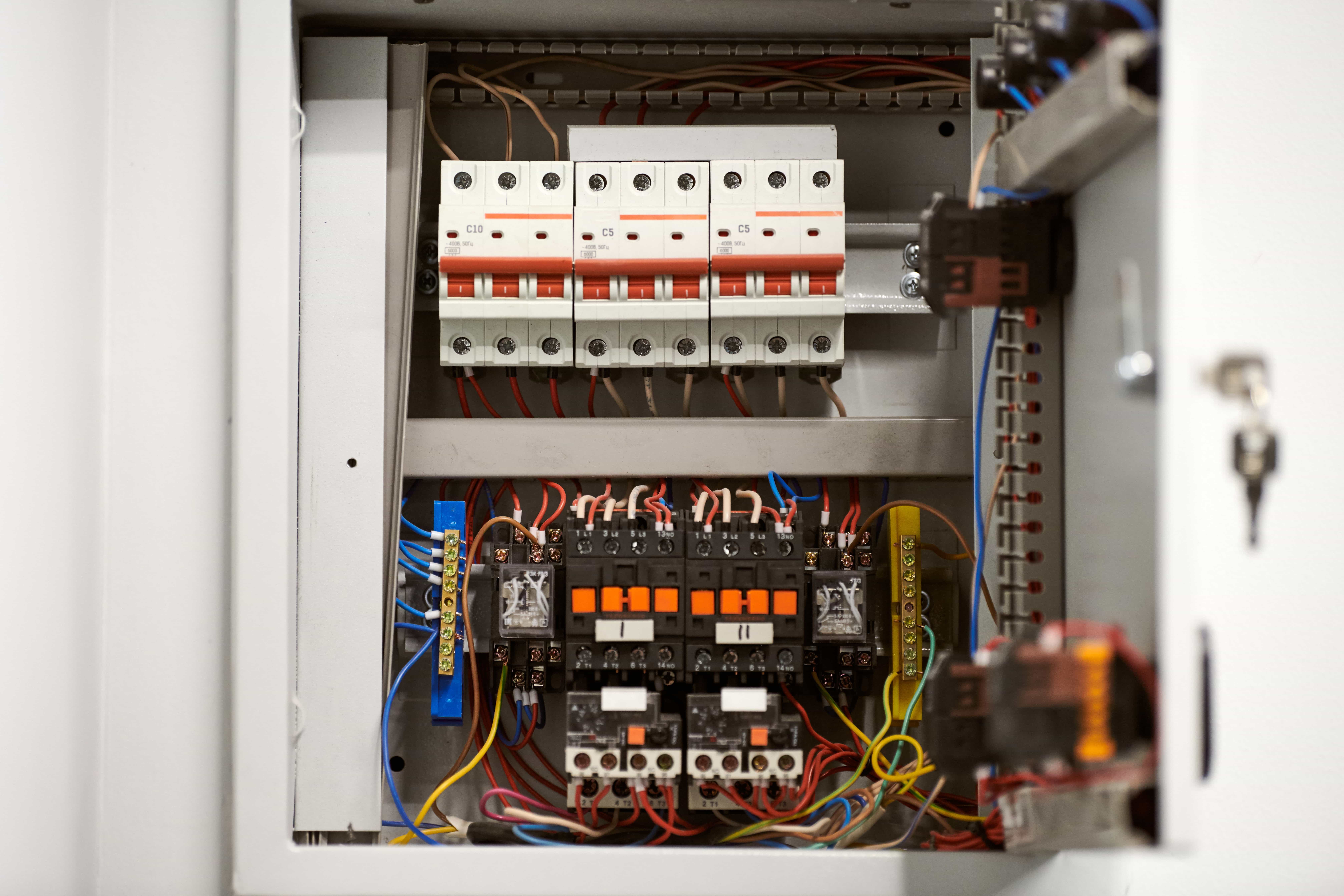 asbestos in electrical switchbox