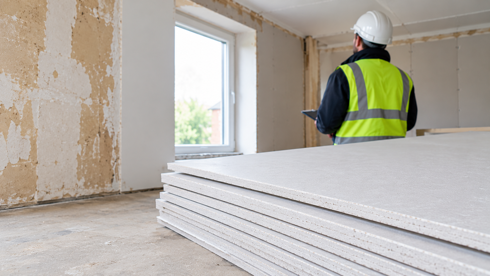 asbestos in plaster and plasterboard